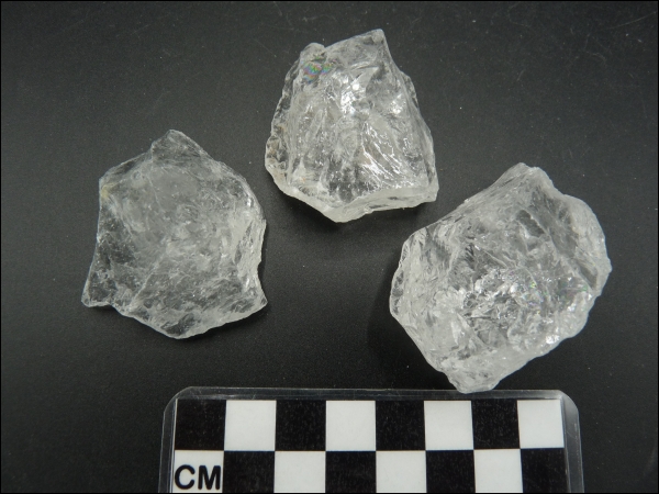 Quartz Crystal transparent middle