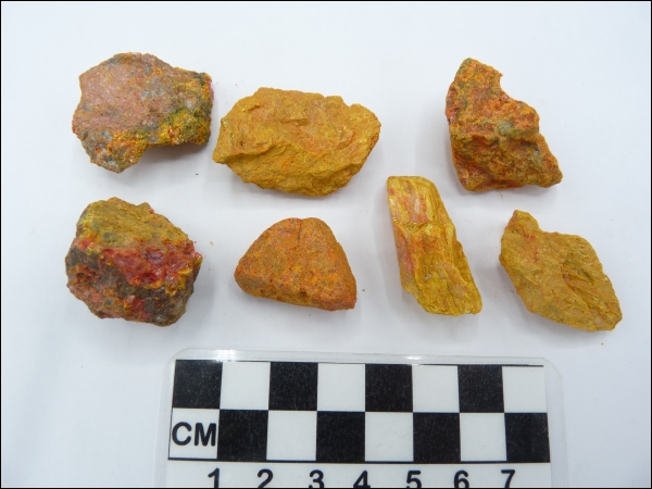 Realgar and Orpiment Arsenic ore small