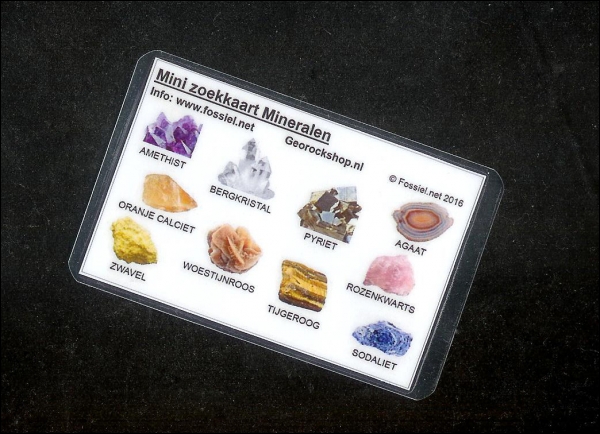 Card Mini Mineral guide