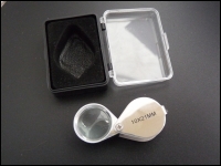 Hand loupe 10x21mm with box 10x