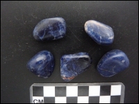 Sodalite tumblestone polished small