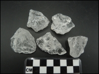 Kwarts Bergkristal doorschijnend klein