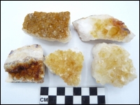 Citrine crystals large