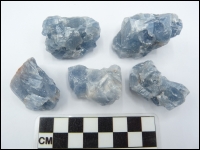 Calcite blue rough middle