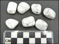 Magnesite tumbled stone polished small