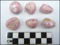 Rhodonite tumblestone polished small