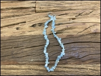 Necklace short Aquamarine