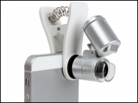 LED Mini microscope 60x Smartphone 10x